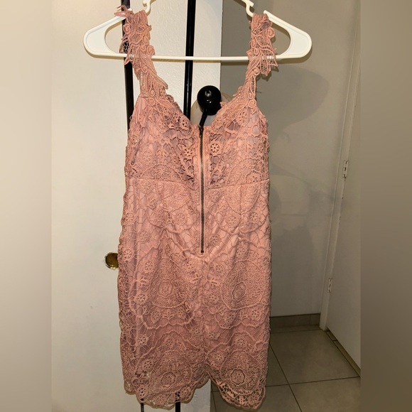 Fashion Nova Dressed Up For You Dress - Mauve Size M - Picture 2 of 5